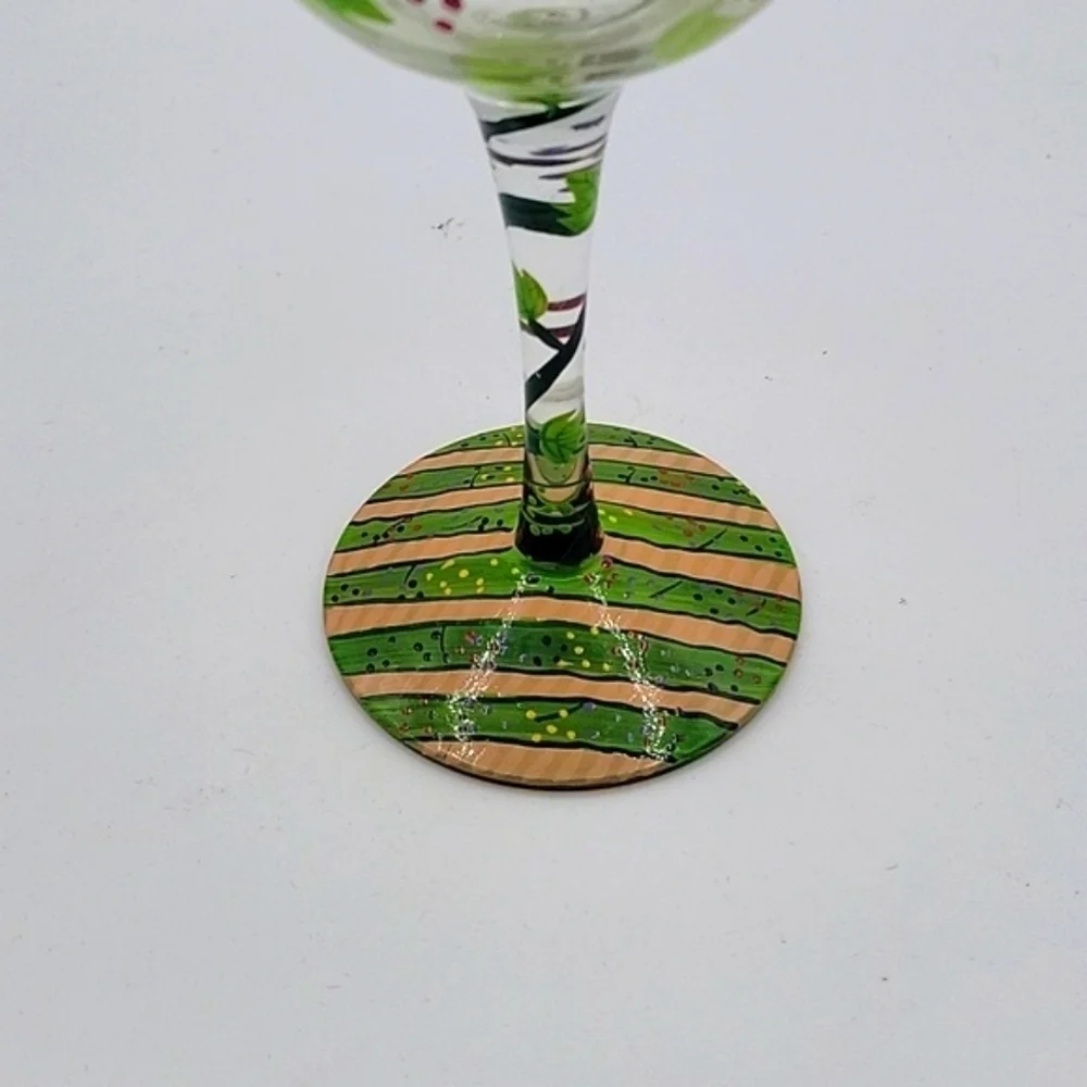 LOLITA Hand Painted Wine Glass 